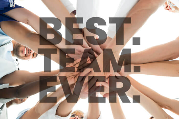 Building the Best. Team. Ever.
